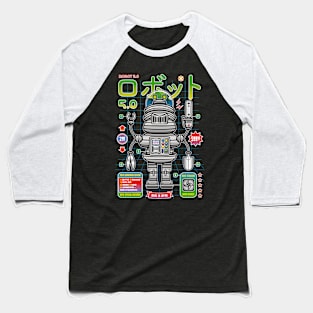 Robot 5.0 - Gardening Edition Baseball T-Shirt